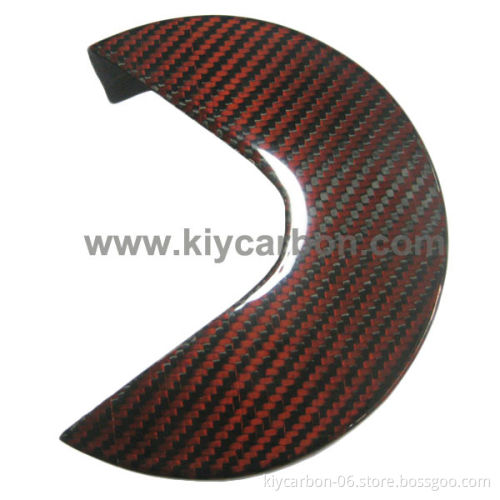 Orange color carbon fiber motorcycle parts body fairing clutch cover for KTM